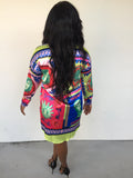 Printed Mini dress