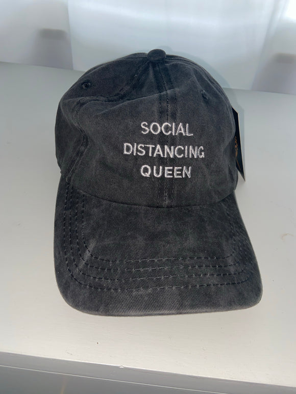 Social distancing queen cap
