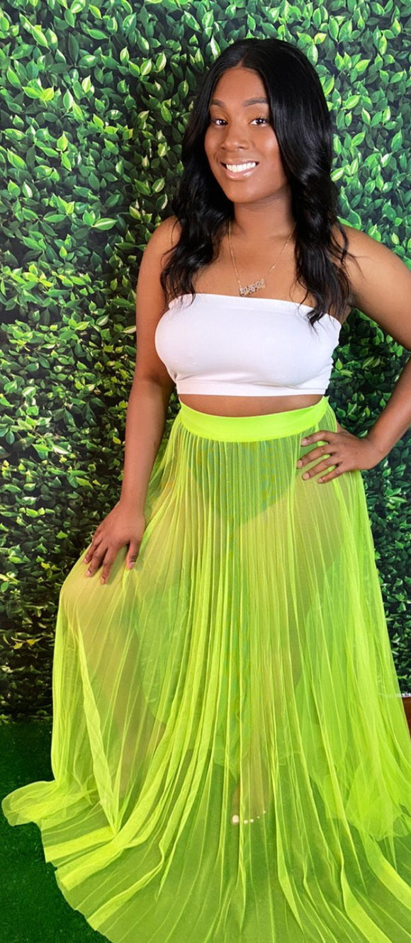 Mesh skirt
