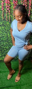 Sky blue Chill set