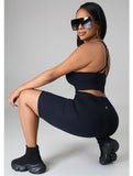 Biker short set